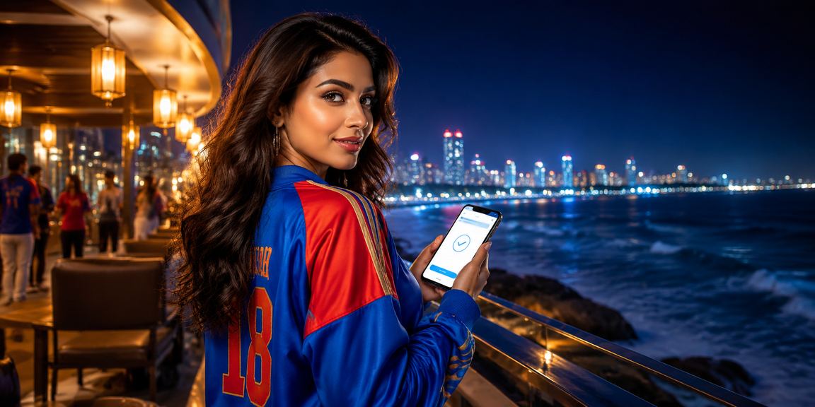 Indian player enjoying mobile betting experience on t4t platform
